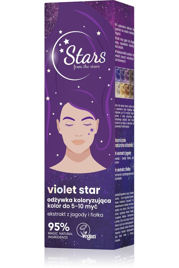 Stars from the Stars Odżywka koloryzująca VIOLET STAR 50ml