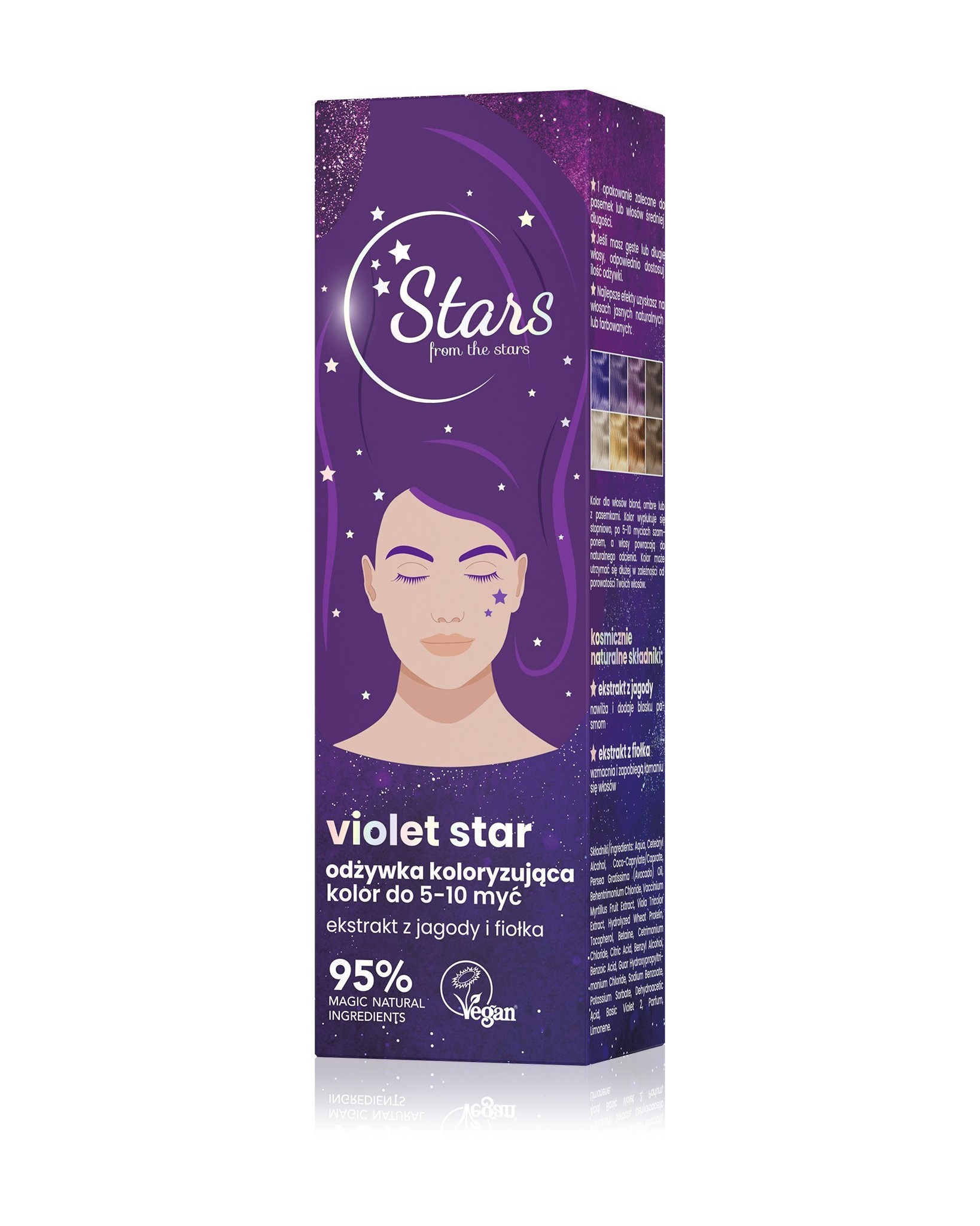 Stars from the Stars Odżywka koloryzująca VIOLET STAR 50ml