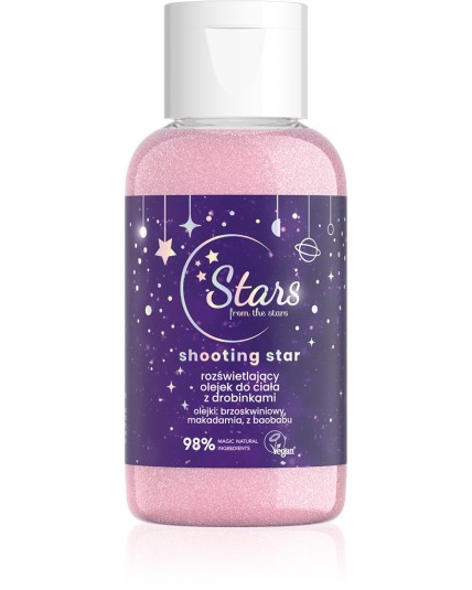 Stars from the Stars Universe Shooting Star Rozświetlający olejek do ciała z drobinkami 50ml