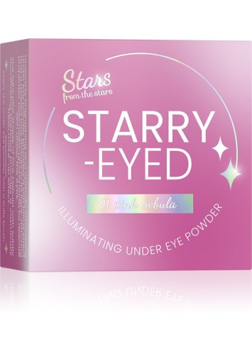 Stars from the Stars Rozświetlający puder pod oczy Starry-Eyed 01 Pink Nebula 6g