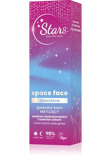 Stars from the Stars Gwiezdny krem matujący Space Face Moonlove 50ml