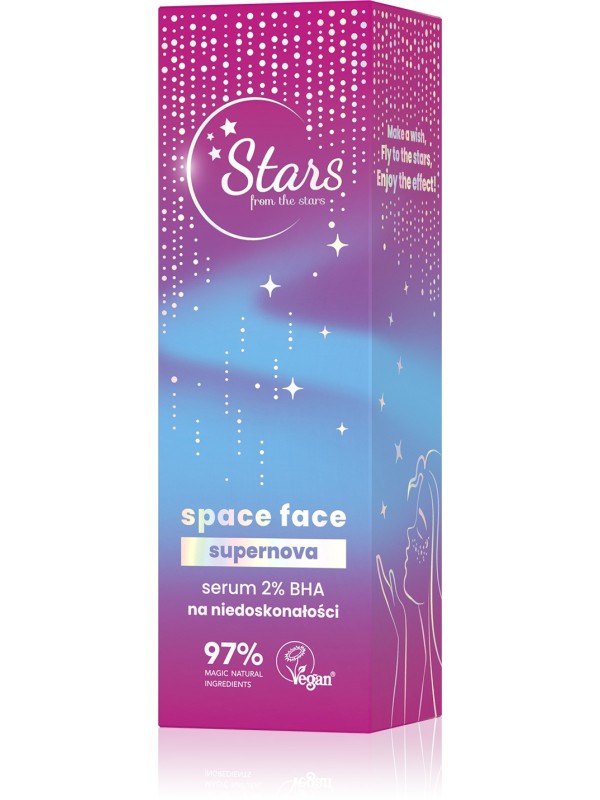 Stars from the Stars Serum 2% BHA na niedoskonałości Space Face Supernova 30ml