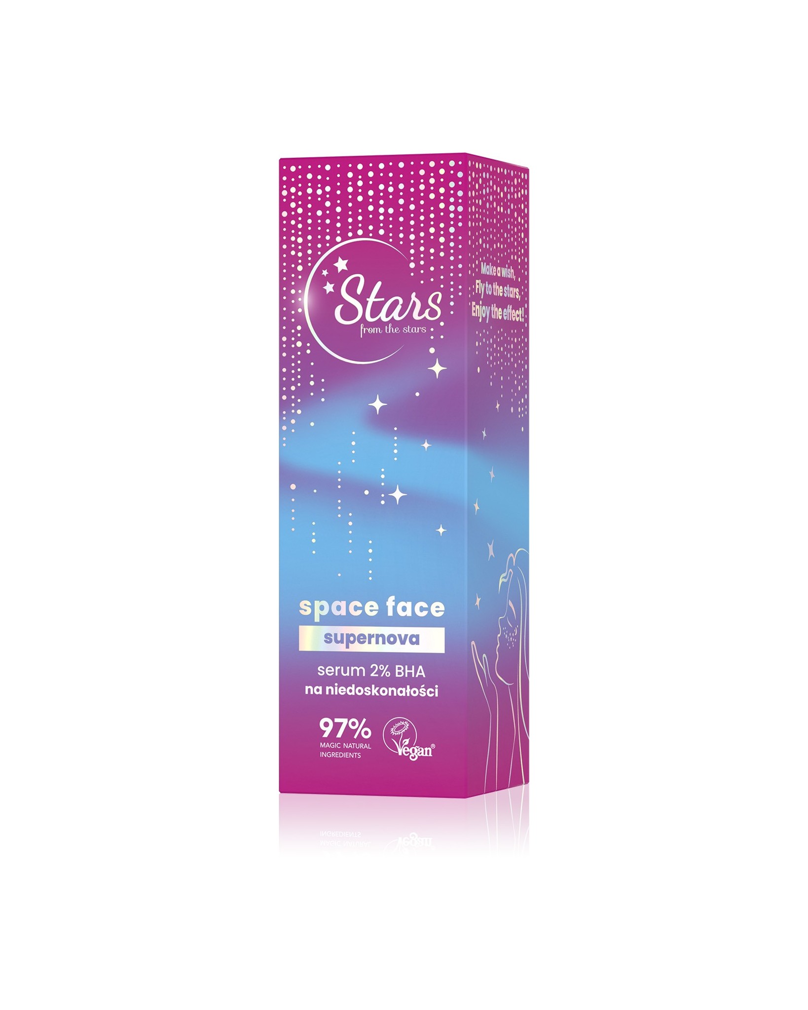 Stars from the Stars Serum 2% BHA na niedoskonałości Space Face Supernova 30ml