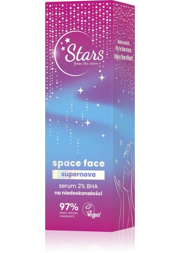 Stars from the Stars Serum 2% BHA na niedoskonałości Space Face Supernova 30ml