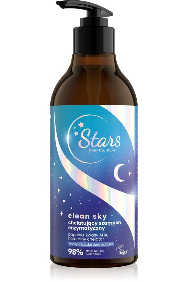 Stars from the Stars Chelatujący szampon enzymatyczny do skóry głowy Clean Sky 400ml