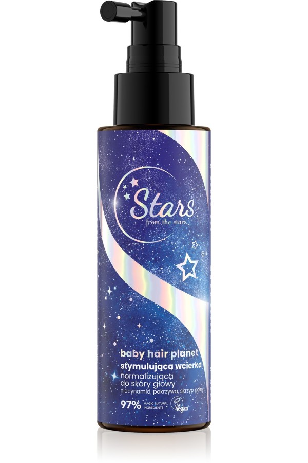 Stars from the Stars Stymulująca wcierka normalizująca do skóry głowy Baby Hair Planet 100ml