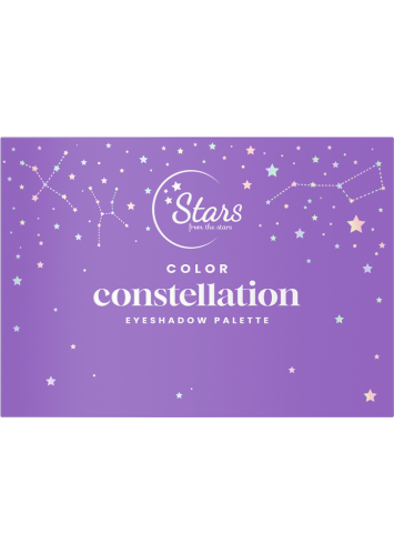 Stars from the Stars Eyeshadow Palette Paleta 12 cieni do powiek Color Constelation, 16,8 g