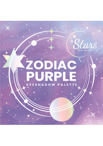 Stars from the Stars Eyeshadow Palette Paleta 9 cieni do powiek Zodiac Purple, 10,8 g