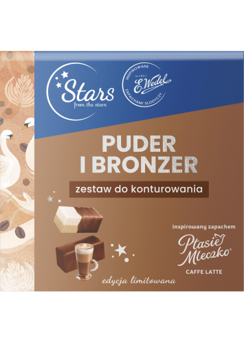 Stars from the stars WEDEL puder i bronzer, zestaw do konturowania, 8 g