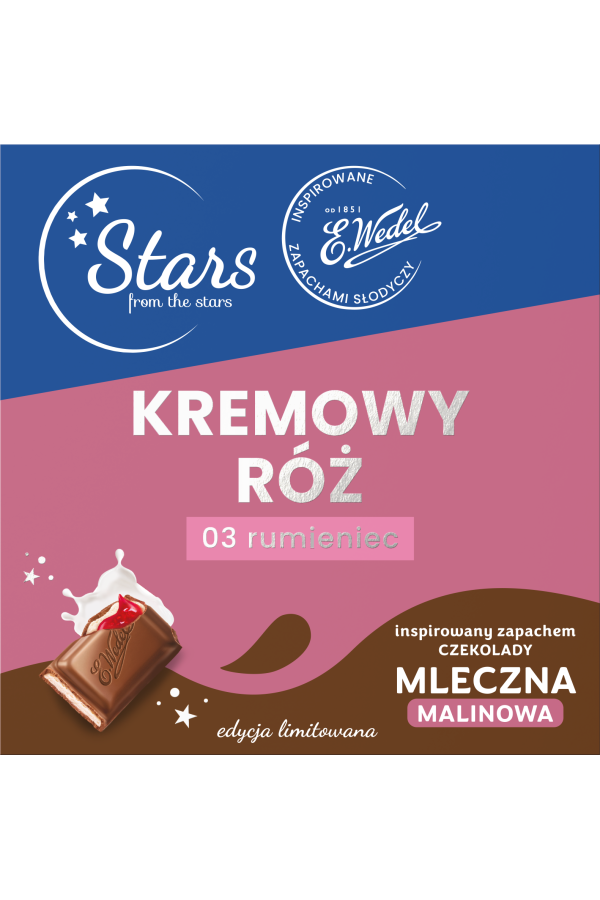 Stars from the stars WEDEL kremowy róż 03 rumieniec, 10 g