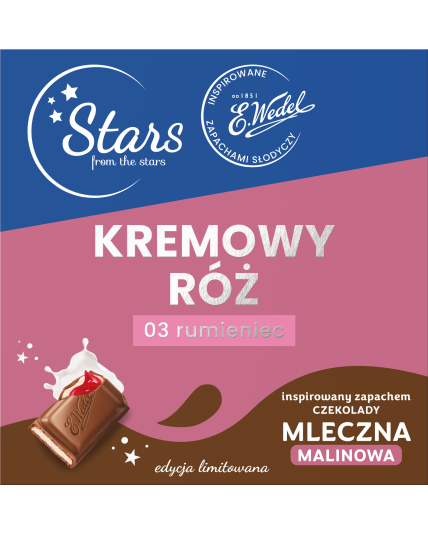 Stars from the stars WEDEL kremowy róż 03 rumieniec, 10 g