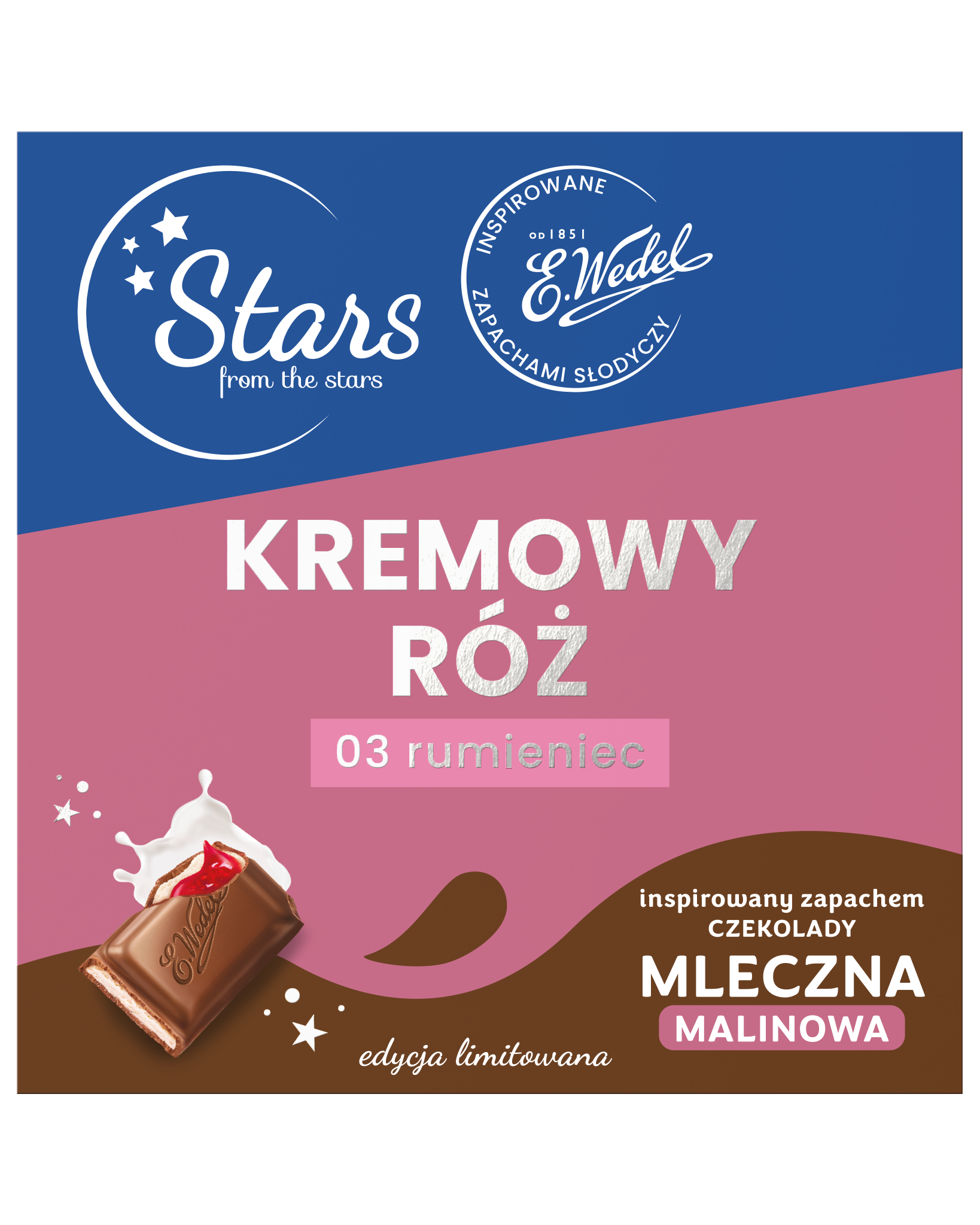 Stars from the stars WEDEL kremowy róż 03 rumieniec, 10 g