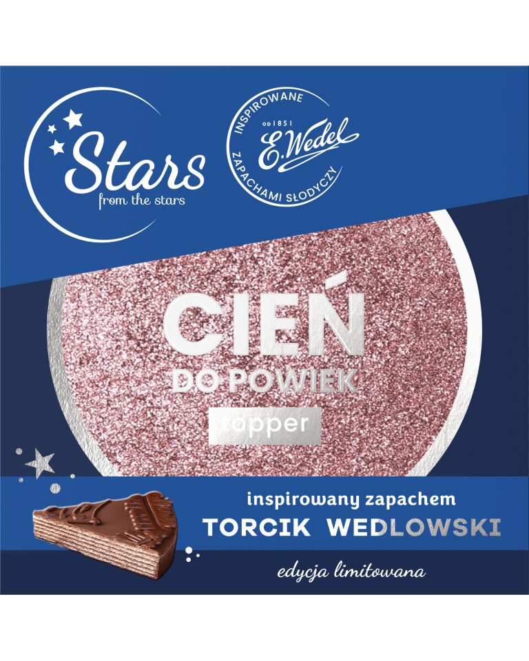 Stars from the stars WEDEL cień do oczu topper 03 zjawiskowy, 3,2 g