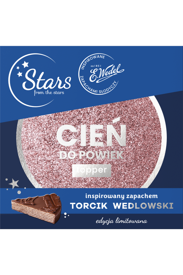 Stars from the stars WEDEL cień do oczu topper 03 zjawiskowy, 3,2 g