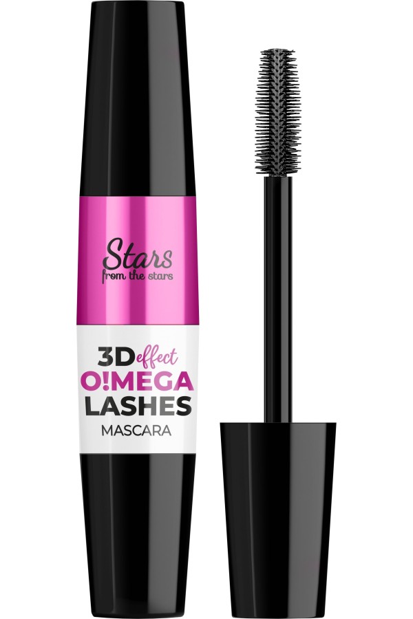 Stars from the stars O!MEGA LASHES tusz do rzęs zwiększający objętość, 12 g