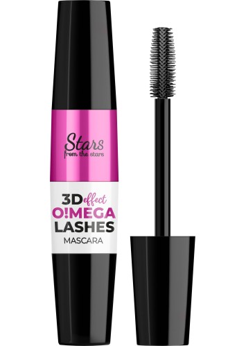 Stars from the stars O!MEGA LASHES tusz do rzęs zwiększający objętość, 12 g