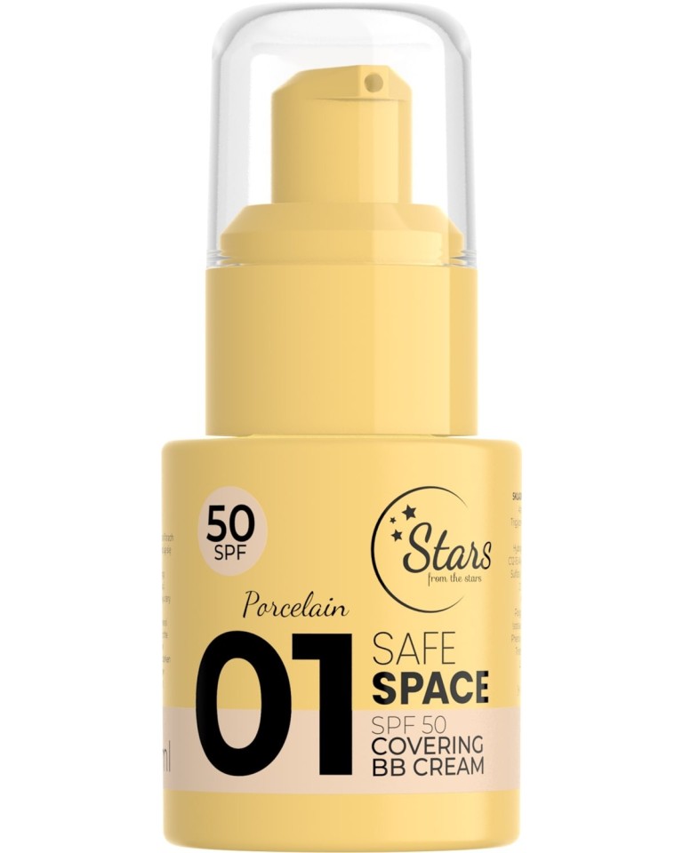 Stars from the stars SAFE SPACE kryjący krem BB 01 Porcelain 20 ml