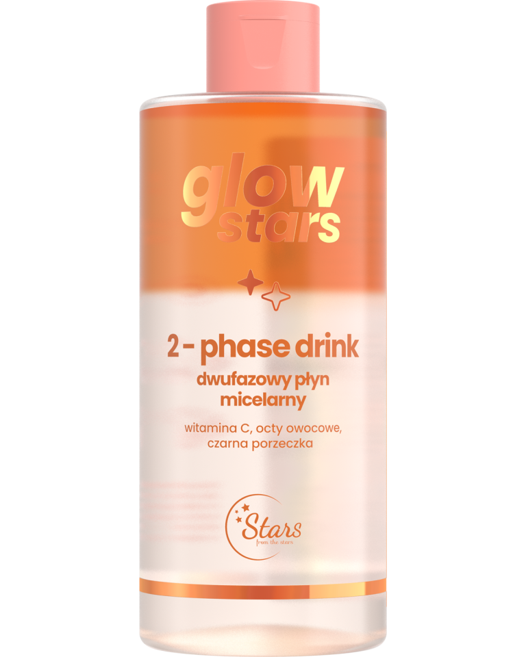 Stars from the stars Glow stars 2-phase drink Dwufazowy płyn micelarny 300 ml