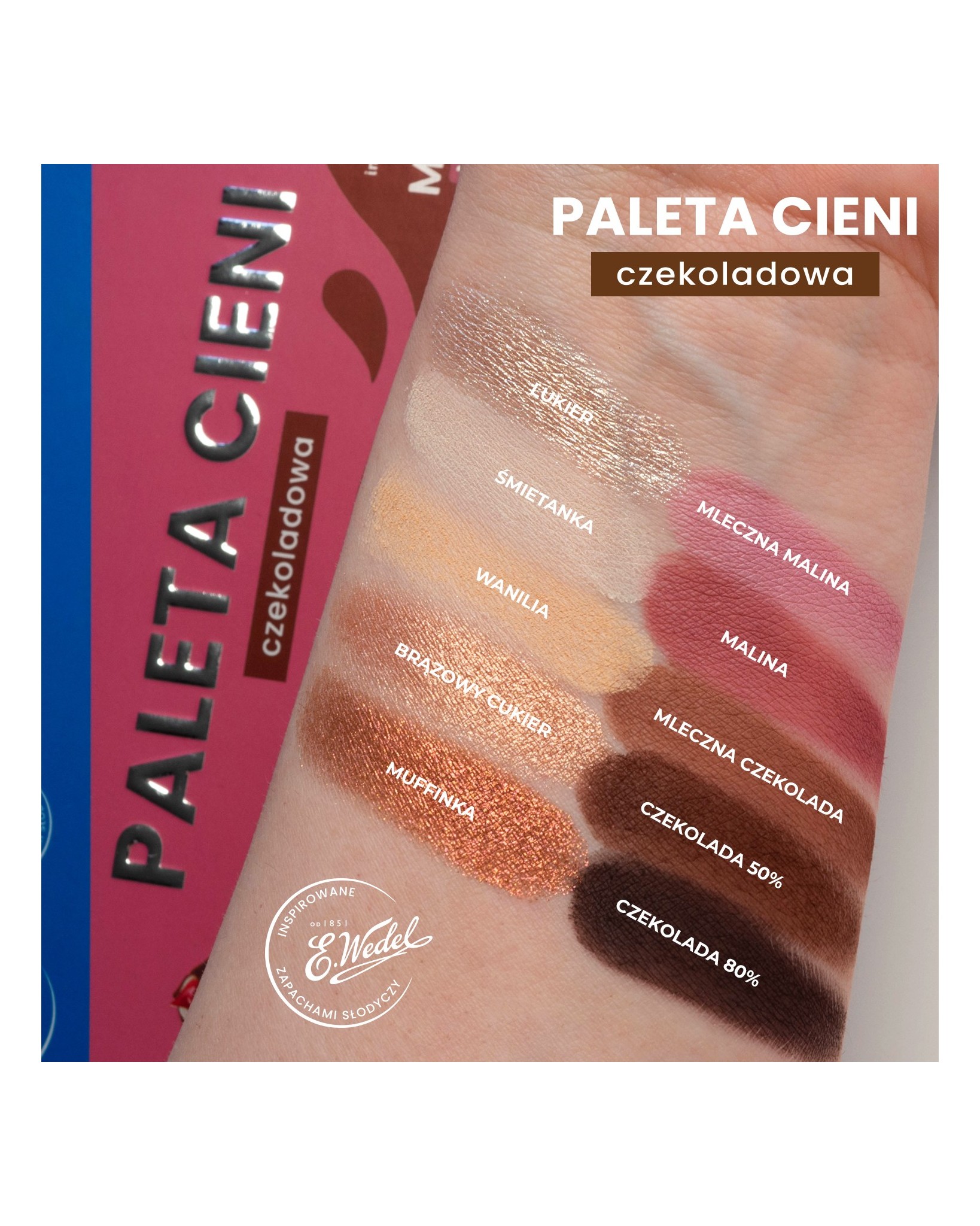 Stars from the stars WEDEL paleta cieni, 12 g