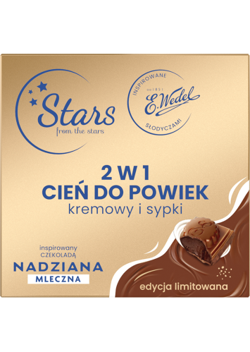 Stars from the stars WEDEL NADZIANA 2w1 Cień do powiek 01 szampański, 1,5 g + 2,6 g