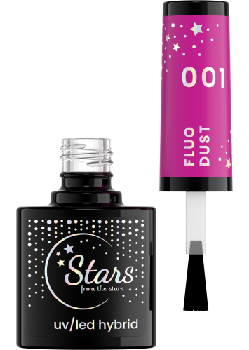 Stars from the Stars Lakier hybrydowy Fluo Dust nr 001, 5g