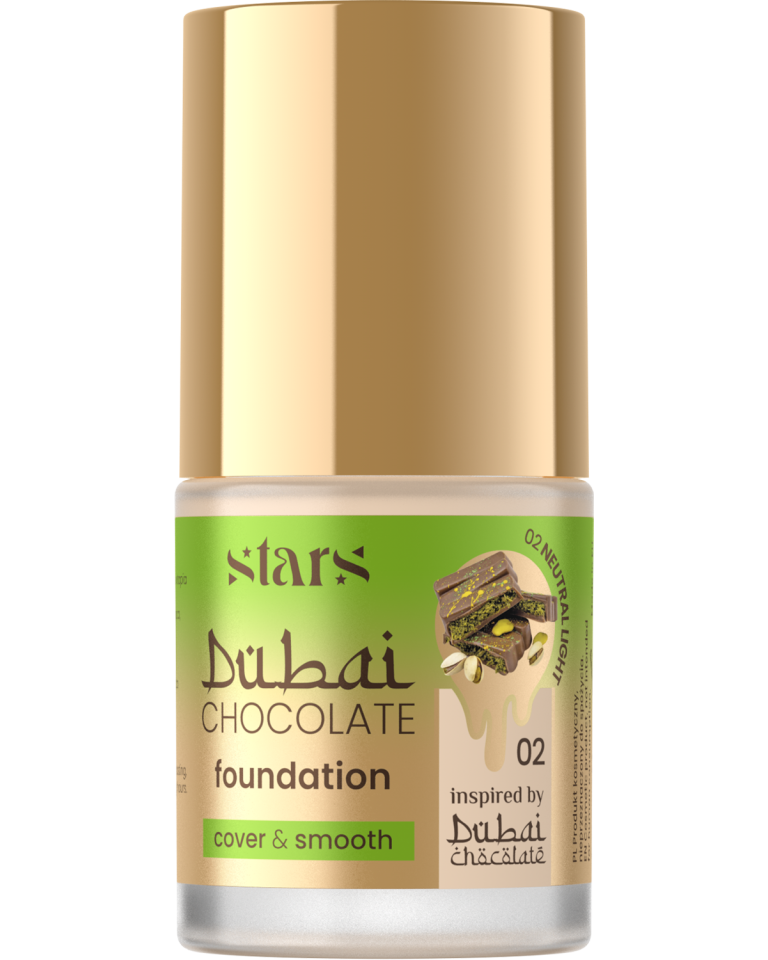 Stars from the stars CHOCOLATE FOUNDATION podkład kryjąco-wygładzający 02 Neutral light, 25 g