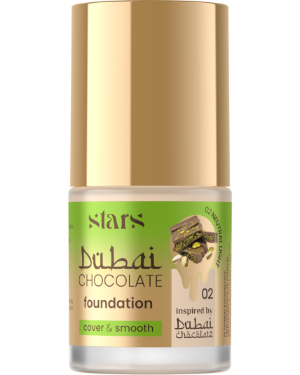 Stars from the stars CHOCOLATE FOUNDATION podkład kryjąco-wygładzający 02 Neutral light, 25 g