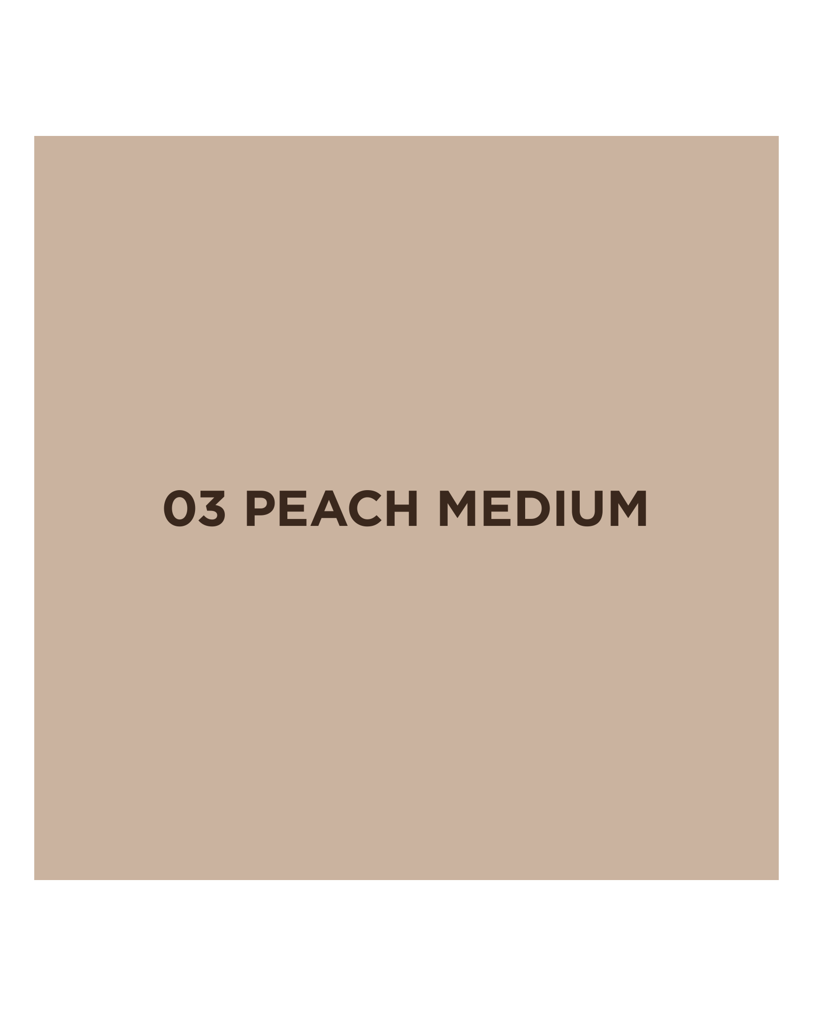 Stars from the stars CHOCOLATE FOUNDATION podkład kryjąco-wygładzający 03 Peach medium, 25 g
