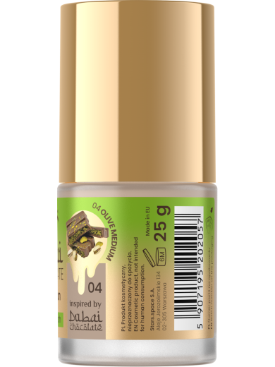Stars from the stars CHOCOLATE FOUNDATION podkład kryjąco-wygładzający 04 Olive medium, 25 g