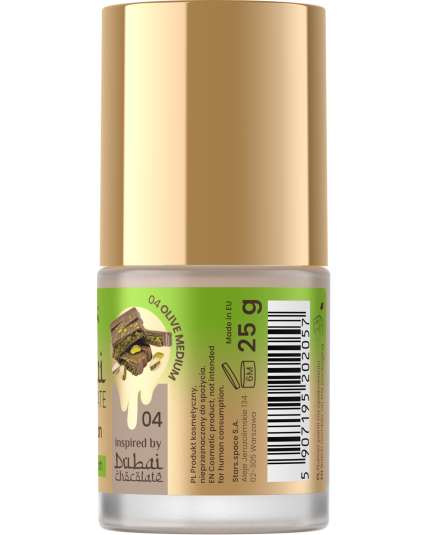Stars from the stars CHOCOLATE FOUNDATION podkład kryjąco-wygładzający 04 Olive medium, 25 g