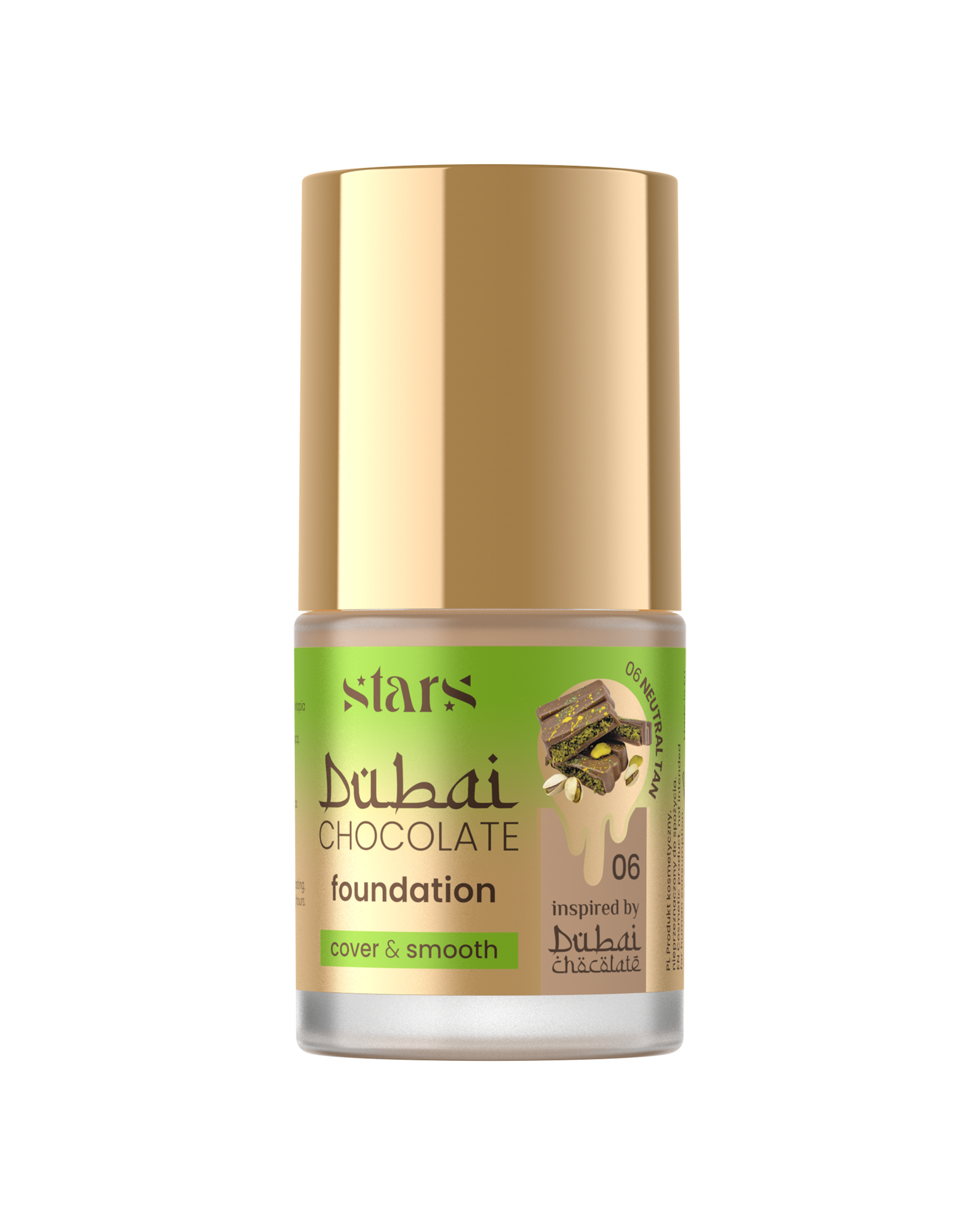 Stars from the stars CHOCOLATE FOUNDATION podkład kryjąco-wygładzający 06 Neutral tan, 25 g