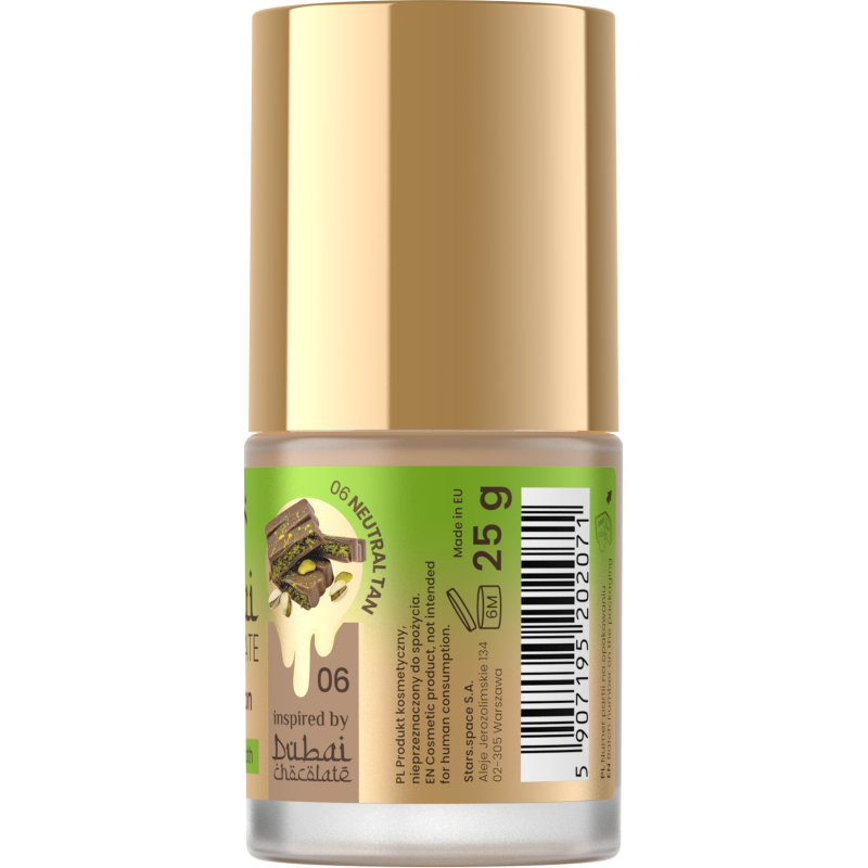 Stars from the stars CHOCOLATE FOUNDATION podkład kryjąco-wygładzający 06 Neutral tan, 25 g