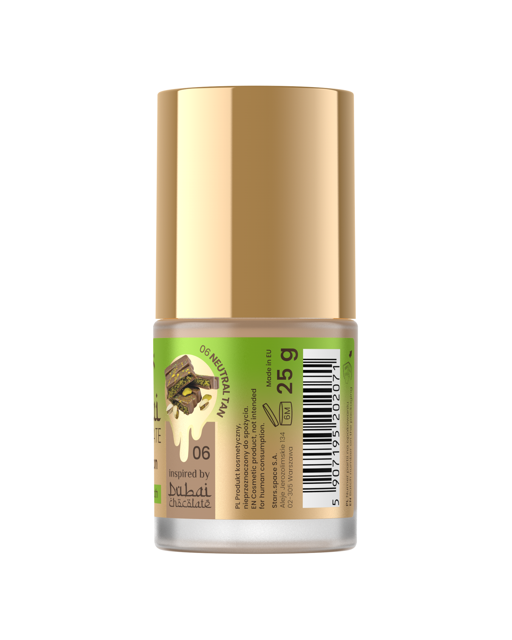 Stars from the stars CHOCOLATE FOUNDATION podkład kryjąco-wygładzający 06 Neutral tan, 25 g