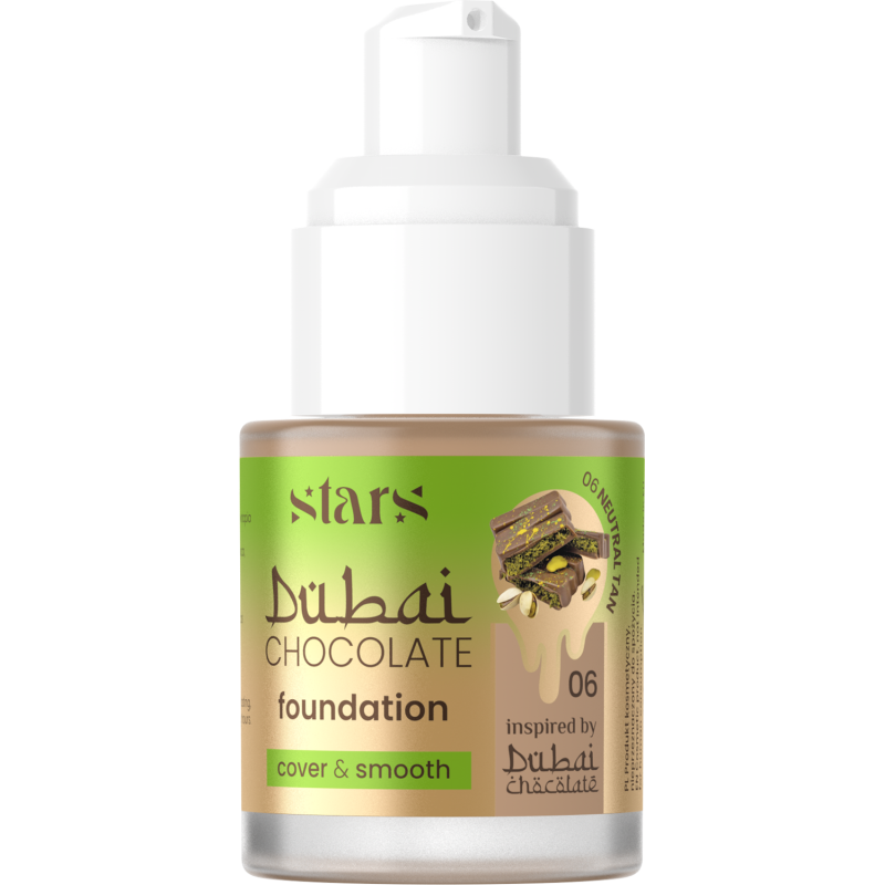 Stars from the stars CHOCOLATE FOUNDATION podkład kryjąco-wygładzający 06 Neutral tan, 25 g