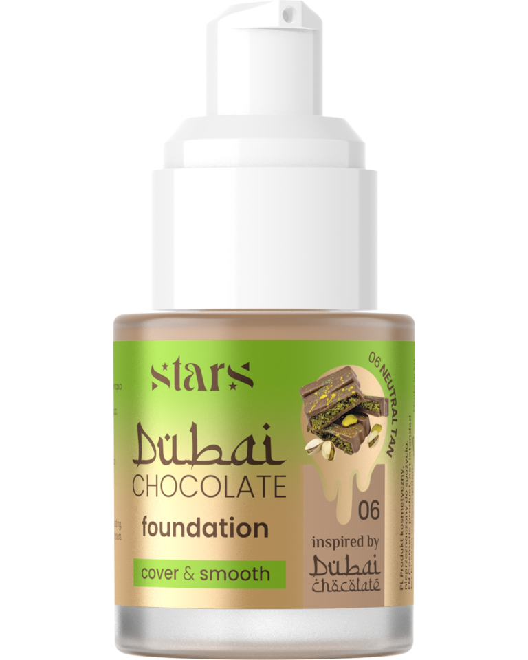Stars from the stars CHOCOLATE FOUNDATION podkład kryjąco-wygładzający 06 Neutral tan, 25 g