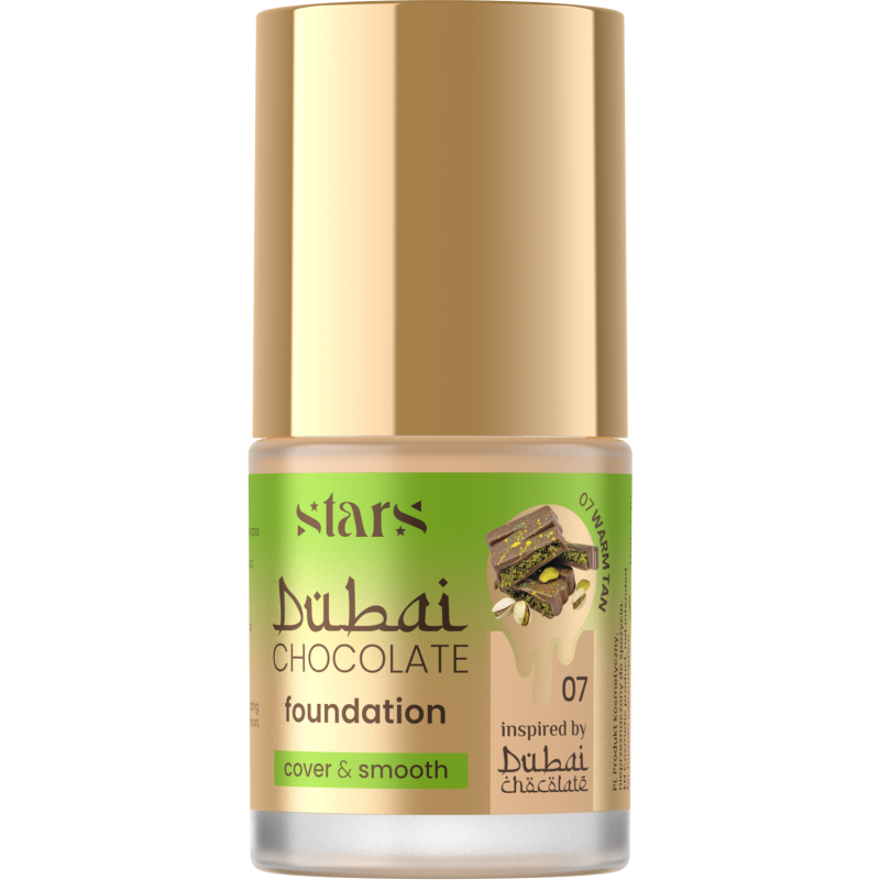 Stars from the stars CHOCOLATE FOUNDATION podkład kryjąco-wygładzający 07 Warm tan, 25 g