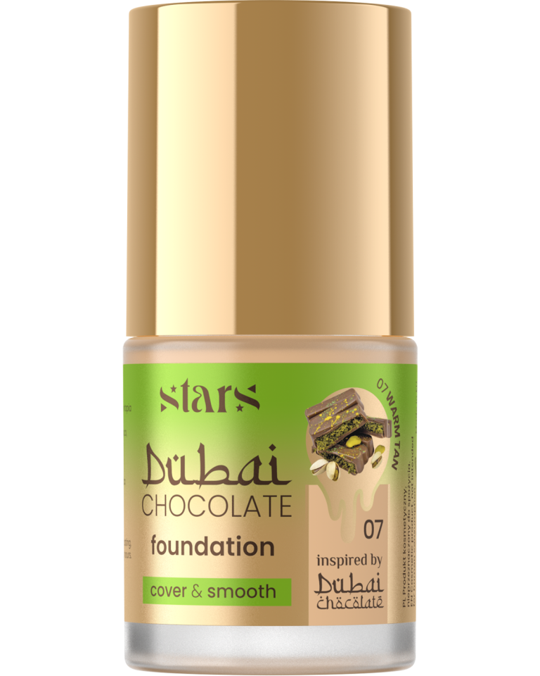 Stars from the stars CHOCOLATE FOUNDATION podkład kryjąco-wygładzający 07 Warm tan, 25 g