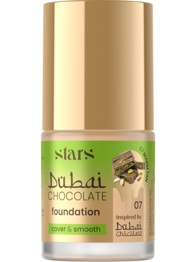Stars from the stars CHOCOLATE FOUNDATION podkład kryjąco-wygładzający 07 Warm tan, 25 g