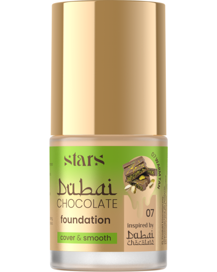 Stars from the stars CHOCOLATE FOUNDATION podkład kryjąco-wygładzający 07 Warm tan, 25 g