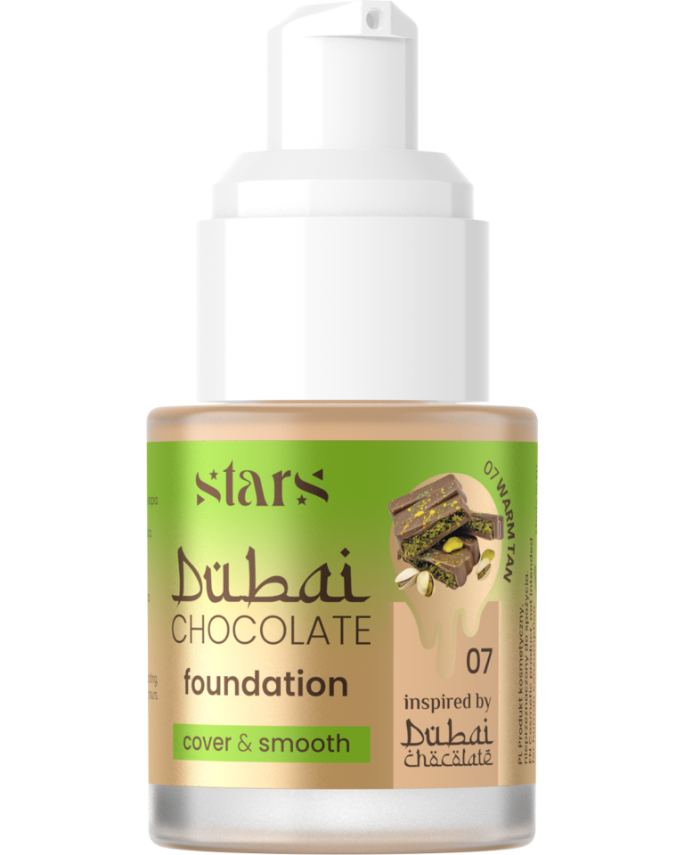 Stars from the stars CHOCOLATE FOUNDATION podkład kryjąco-wygładzający 07 Warm tan, 25 g