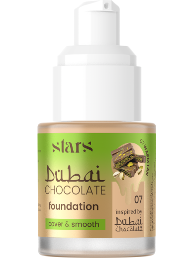 Stars from the stars CHOCOLATE FOUNDATION podkład kryjąco-wygładzający 07 Warm tan, 25 g