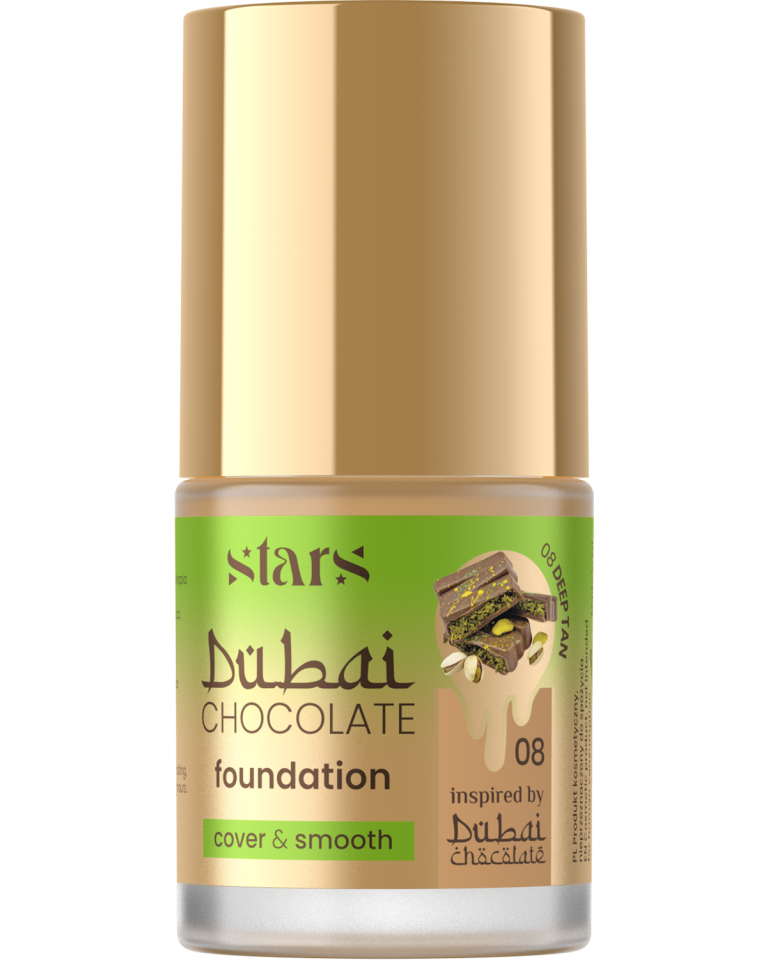 Stars from the stars CHOCOLATE FOUNDATION podkład kryjąco-wygładzający 08 Deep tan, 25 g