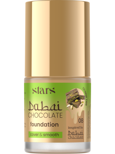 Stars from the stars CHOCOLATE FOUNDATION podkład kryjąco-wygładzający 08 Deep tan, 25 g