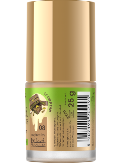 Stars from the stars CHOCOLATE FOUNDATION podkład kryjąco-wygładzający 08 Deep tan, 25 g