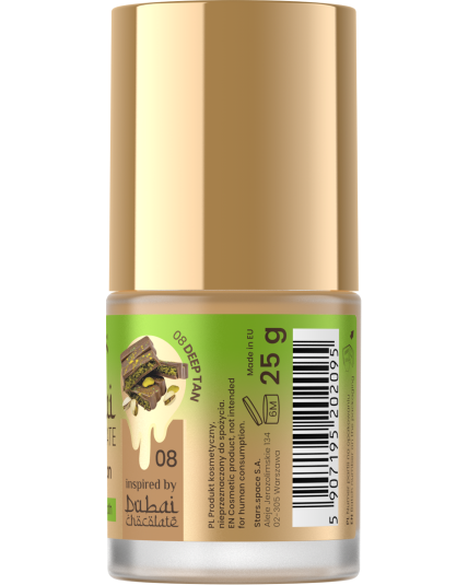 Stars from the stars CHOCOLATE FOUNDATION podkład kryjąco-wygładzający 08 Deep tan, 25 g