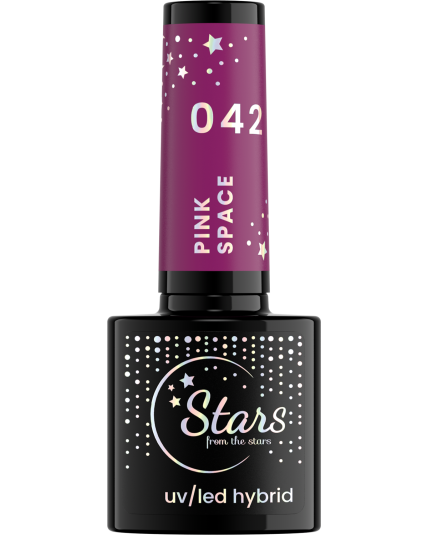 Stars from the Stars Lakier hybrydowy Pink Space nr 042, 5g