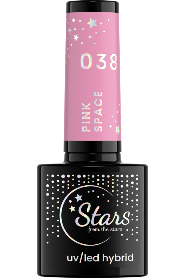 Stars from the Stars Lakier hybrydowy Pink Space nr 038, 5g