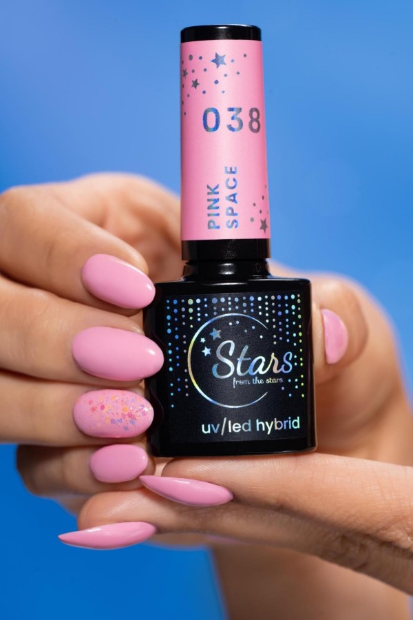 Stars from the Stars Lakier hybrydowy Pink Space nr 038, 5g