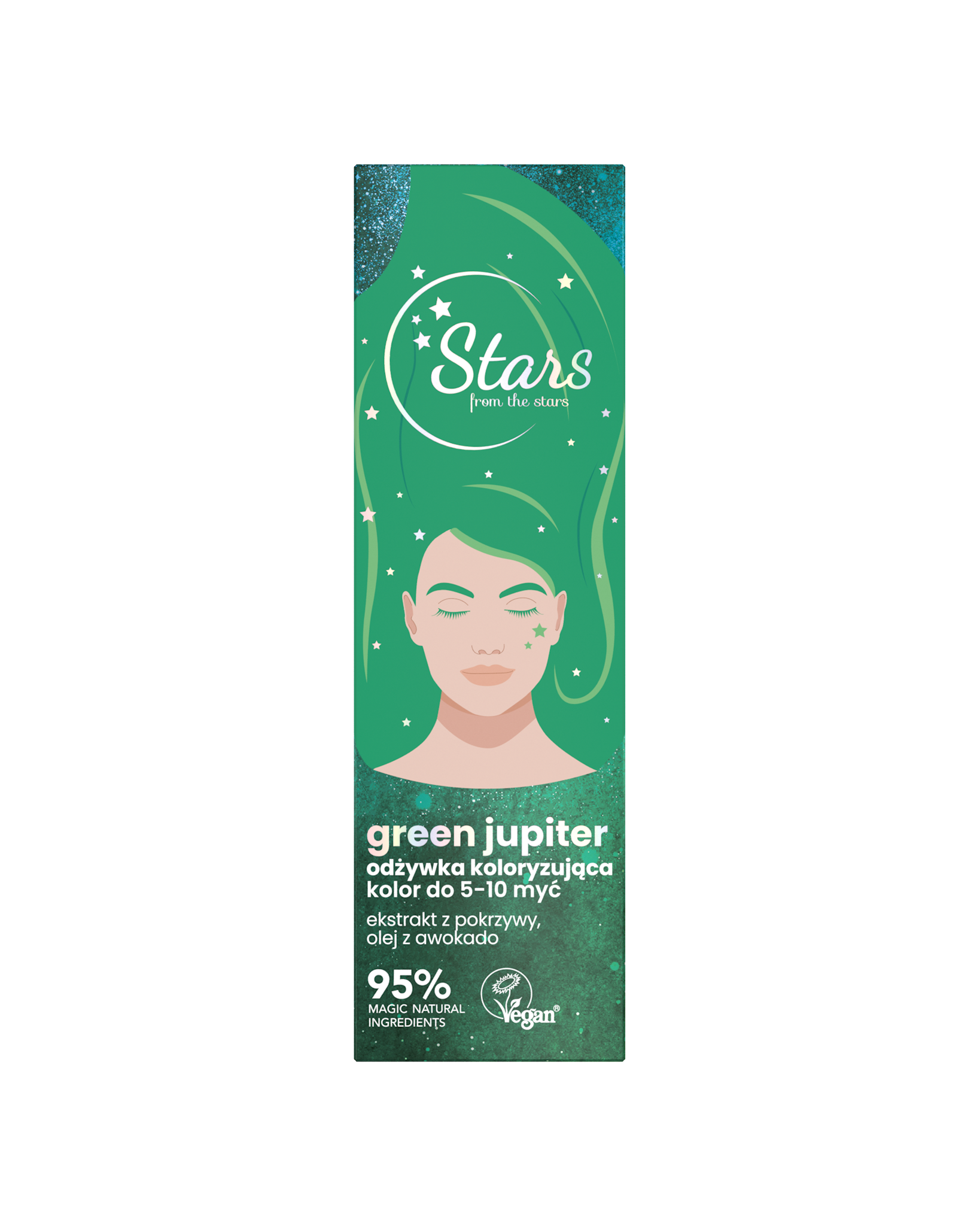 Stars from the Stars Odżywka koloryzująca GREEN JUPITER 50ml