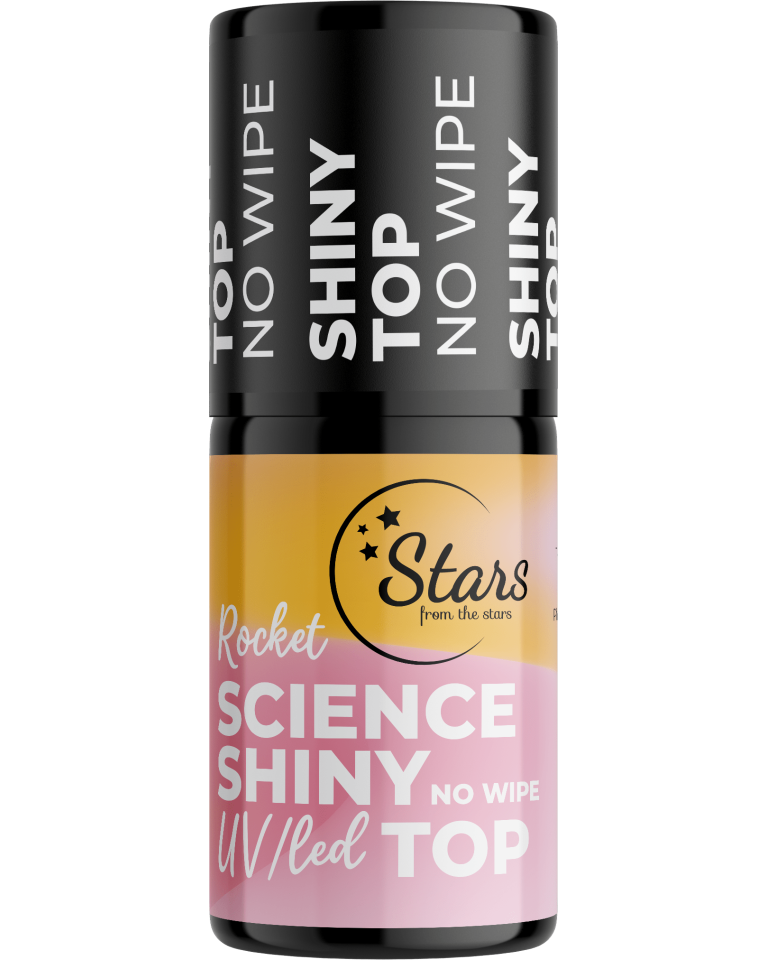 Stars from the Stars Nabłyszczający top hybrydowy Rocket Science Shiny Top No Wipe 5g